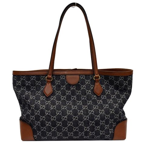 gucci ophidia denim-jacquard tote|gucci ophidia white shoulder bag.